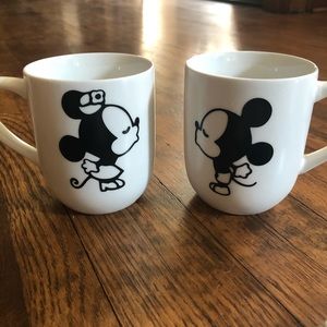 Mr. and Mrs. Mickey and Minnie Coffee Mugs